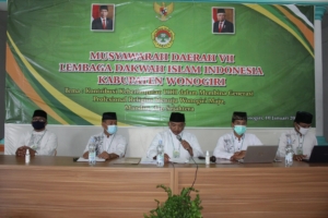 MUSYAWARAH DAERAH DPD LDII KABUPATEN WONOGIRI 2021