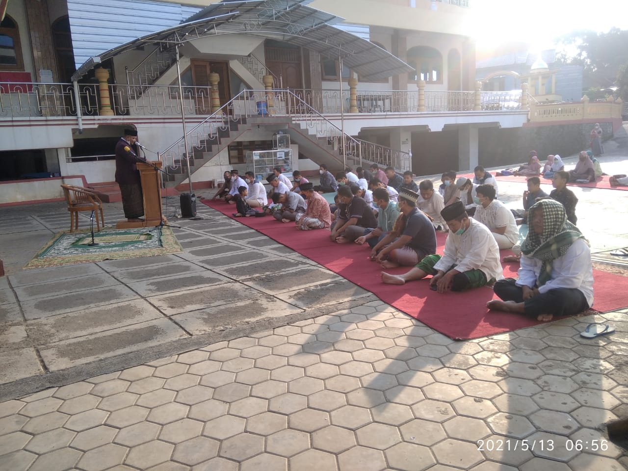 LDII Wonogiri Gelar Sholat Idul Fitri 1422 H Dengan Protokol Kesehatan