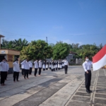 Peringati Hari Lahir Pancasila, Santri Ponpes Al Barru Wonogiri Gelar Upacara Bendera.