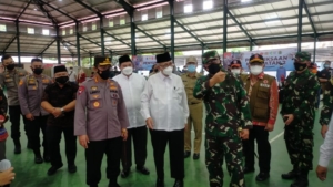 Lokasi Vaksinasi Ideal, Panglima TNI dan Kapolri kembali kunjungi Ponpes Minhaajurrosyidin