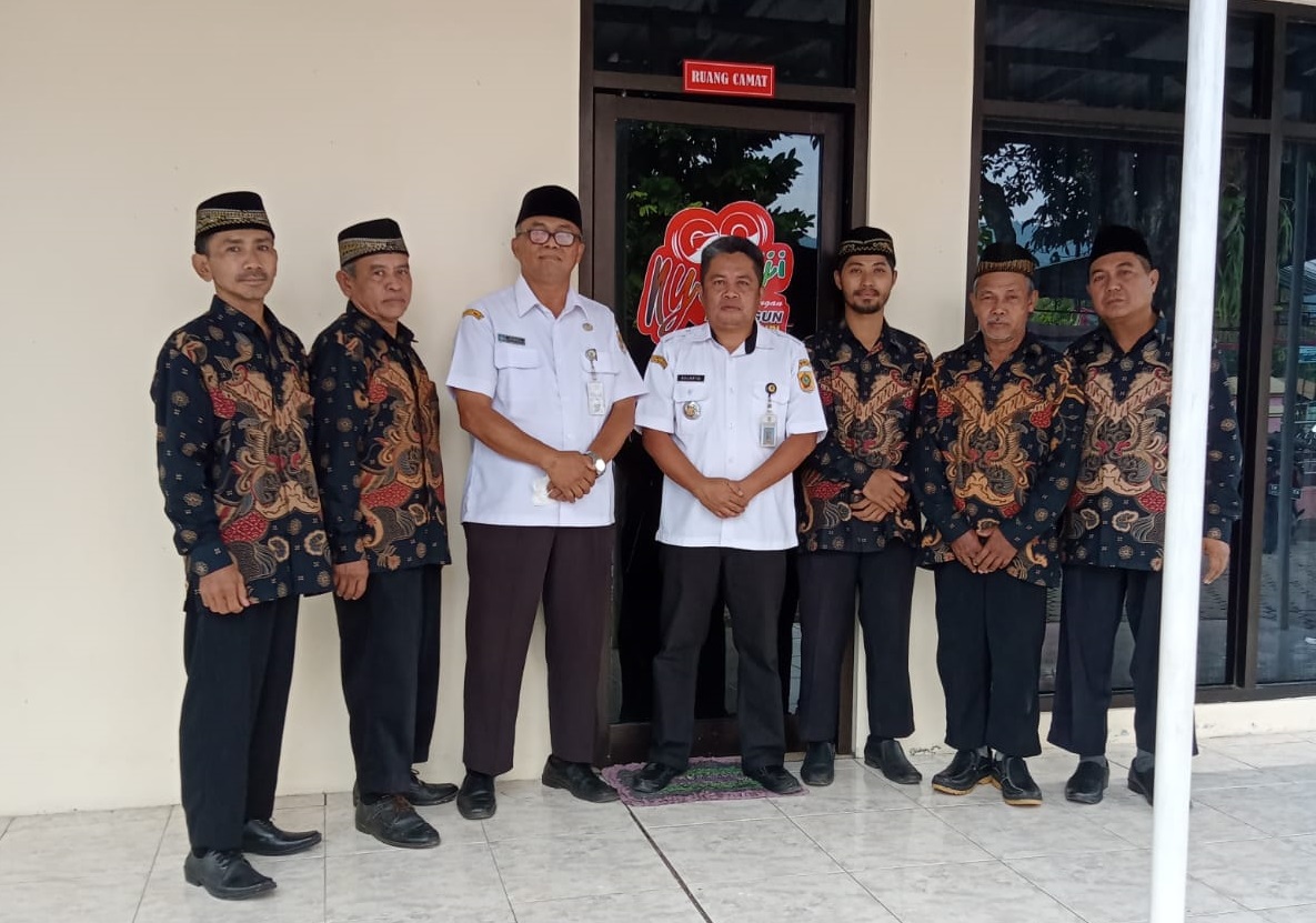 Audiensi PC LDII Kismantoro dengan Camat dan Kapolsek