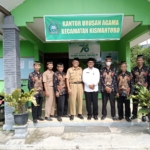 Audiensi PC LDII Kismantoro dengan Kepala KUA dan Danramil