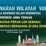 LDII Jateng Gelar Musyawarah Wilayah VIII 2025 : Penggerak Moderasi Beragama di Era Disrupsi