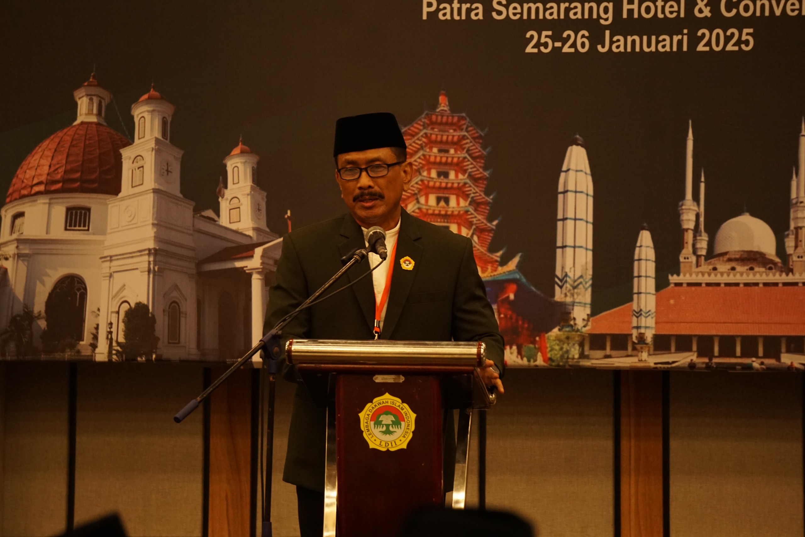 Sambutan Ketua DPW LDII Provinsi Jawa Tengah, Prof. Singgih Tri Sulistyono, pada Pembukaan Musyawarah Wilayah VIII LDII Jawa Tengah