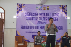 DPD LDII Kabupaten Wonogiri Gelar Sosialisasi Lalu Lintas bersama Satlantas Wonogiri