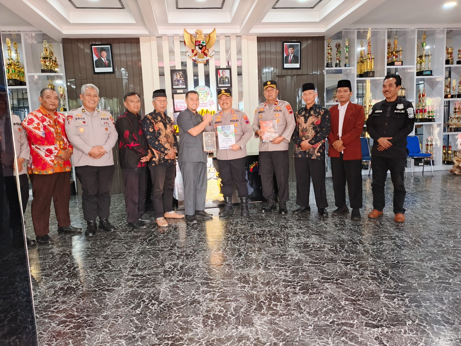 LDII Wonogiri Audiensi dengan Kapolres Wonogiri