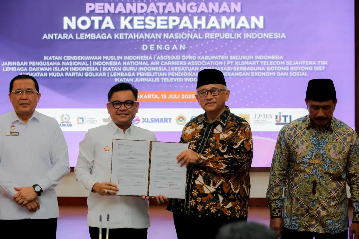LDII dan Belasan Ormas Teken MoU dengan Lemhannas, Perkuat Ketahanan Ideologi Bangsa