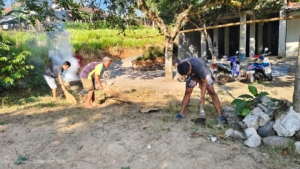 Kerja Bakti Serentak, LDII Purwantoro Wujudkan Kepedulian Lingkungan dan Gotong Royong
