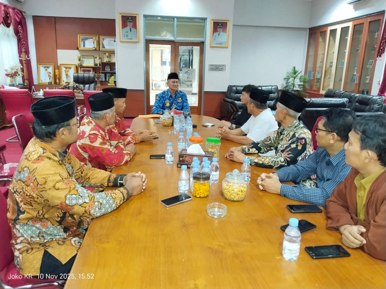 LDII Wonogiri Audiensi Bupati, Persiapkan Musda ke-8
